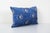 Blue Ikat Velvet Lumbar Pillow Cover 16'' X 24'' -Luxurious cushion cover of handloomed ikat fabric -Insert is NOT...