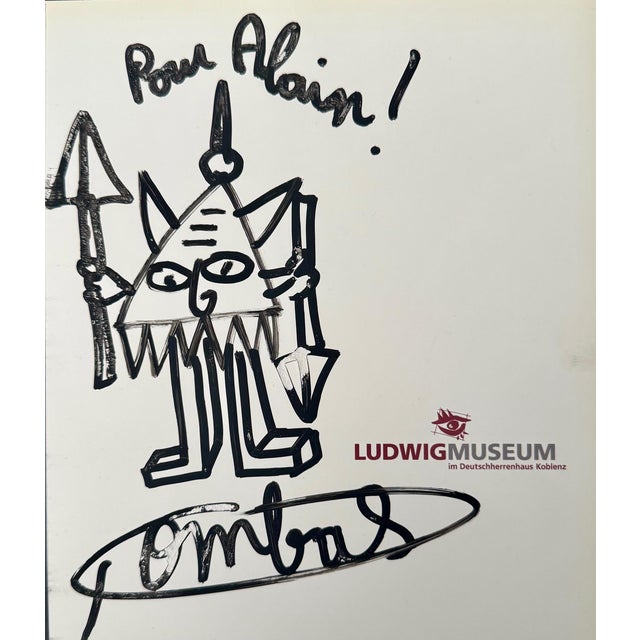 Robert Combas, Warrior, 2008, Dedicated Felt-tip Pen For Sale
