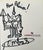 Robert Combas, Warrior, 2008, Dedicated Felt-tip Pen For Sale
