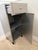 2010s Waterworks Metal Cabinet on Casters With Glass Top For Sale - Image 5 of 7