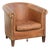 Vintage Sheepskin Club Armchair For Sale