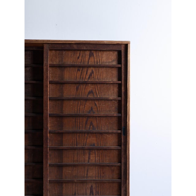 Japanese Antique Cabinet/ Wabisabi / Taishō–Shōwa Period (1910s–1940s) For Sale - Image 11 of 18