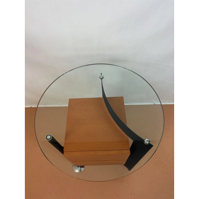 Wood Casprini Klee Side Table by Kuin & Kuin, 1990s For Sale - Image 7 of 10