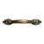 Vintage Amerock Carriage House 735-1 Solid Brass Cabinet Pulls – Set of 16 For Sale