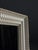 French Mirror in Ribbed White Frame, 1890s For Sale - Image 4 of 13