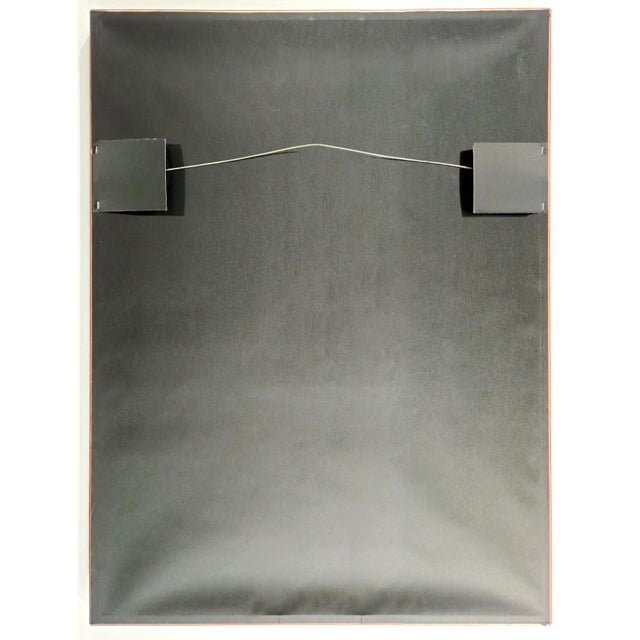 Wood Barraband Parrots – Rainbow Lorikeets (Set of 2), Framed in Bronze Bamboo For Sale - Image 7 of 7