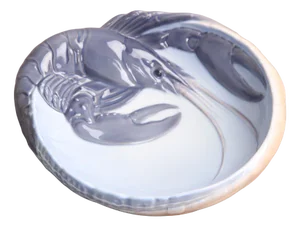 Model 3498 Lobster Bowl from Royal Copenhagen, 1980s