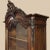 Wood 19th Century French Louis XV Walnut Display Armoire ~ Bookcase For Sale - Image 7 of 13