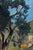 Mid-Century Modern Alfred Lop-Montel, Mediterranean Landscape, Gouache on Paper, Framed For Sale - Image 3 of 8