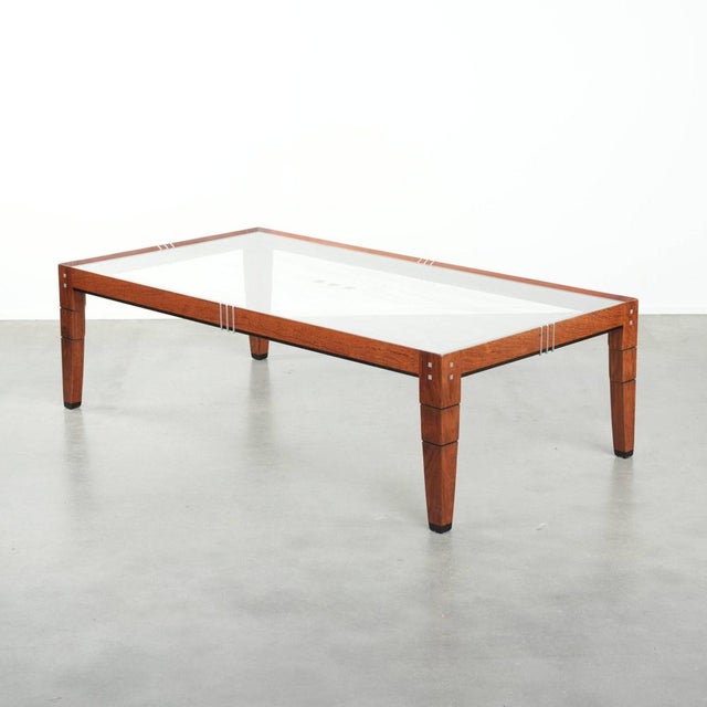 Art Deco Decoforma Series Coffee Table with Glass Top from Schuitema For Sale - Image 12 of 12