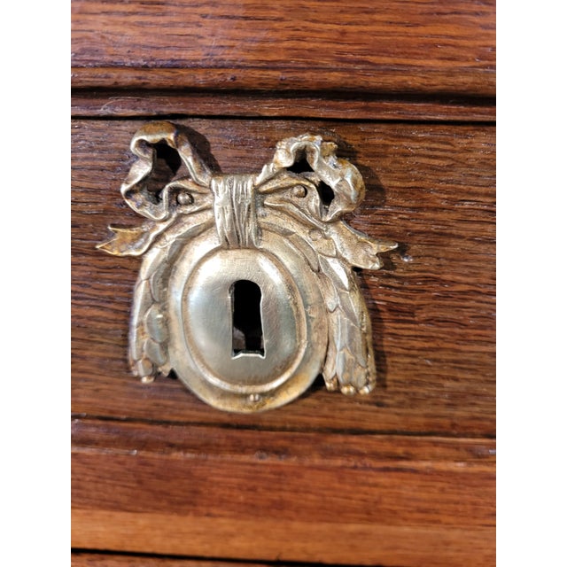 Louis XVI Oak Chest of Drawers For Sale - Image 11 of 13