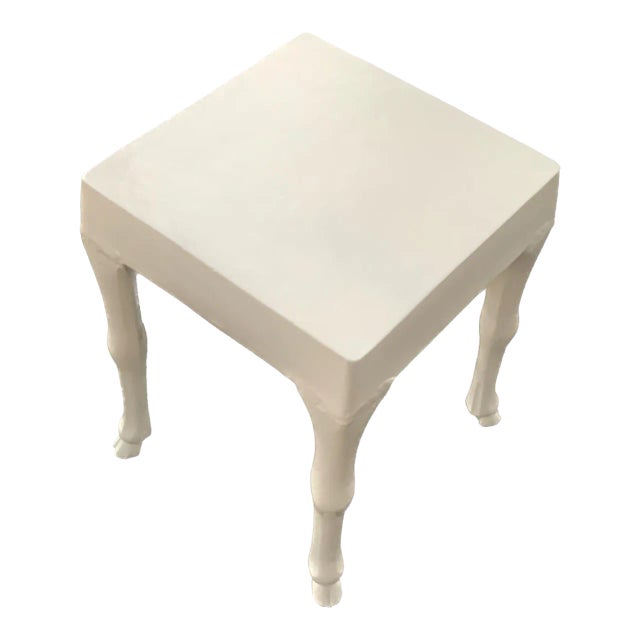 Late 20th Century Footed Occasional Table Attributed to John Dickinson For Sale