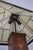 Stickley Harvey Ellis Mission Oak Slag Glass Lamp For Sale - Image 9 of 11