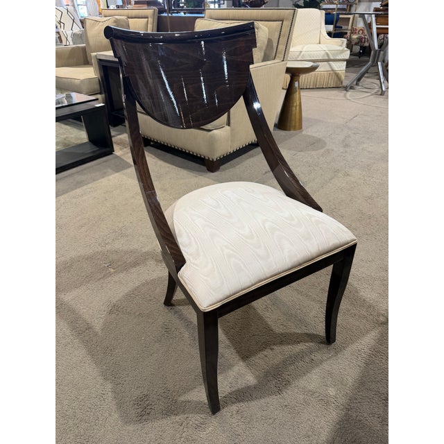 Pietro Costantini Dark Laquer Dining Set For Sale In Las Vegas - Image 6 of 9