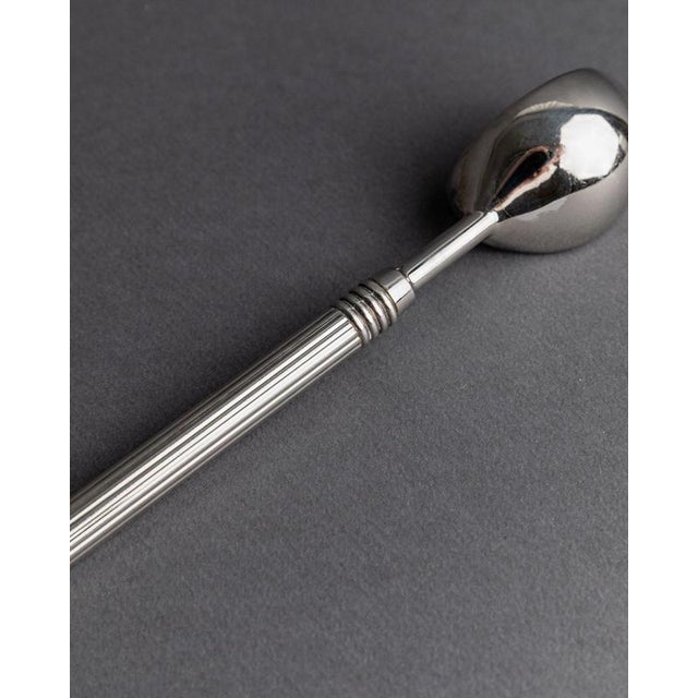 Vintage Silver-Plated Ice Cream Scoop, 1930s For Sale - Image 3 of 11
