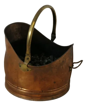 Arts and Crafts Beaten Copper Helmet Coal Scuttle, 1900s