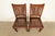 Early 20th Century Lifetime Furniture Antique Mission Oak and Cane Arts & Crafts Side Chairs or Dining Chairs, Pair For Sale - Image 5 of 12
