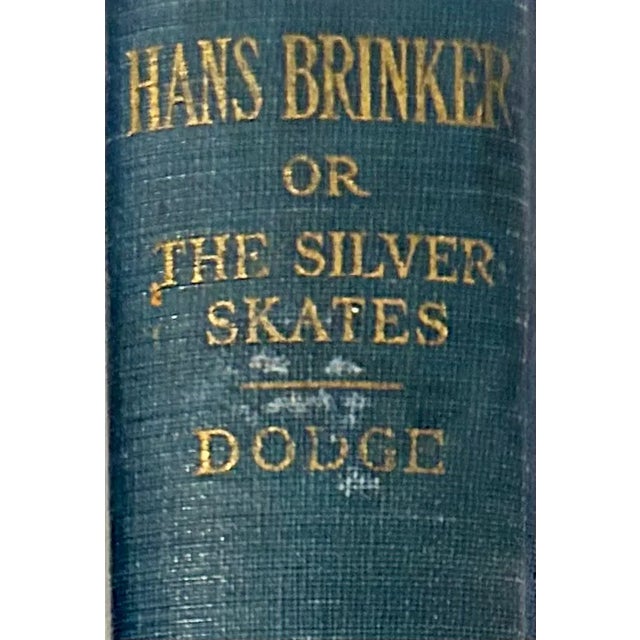 Illustration Christmas Classic Hans Brinker or the Silver Skates 1925 Edition Hardcover With Color Illustrations For Sale - Image 3 of 12