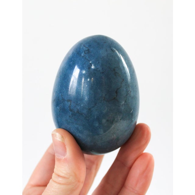 1960s Vintage Marble Stone Eggs For Sale - Image 5 of 10