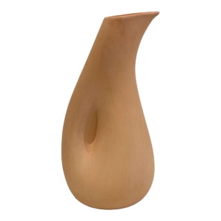 1970s Italian Elsa Peretti for Tiffany & Co Italian Terracotta Teardrop Carafe For Sale