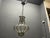 Wrought Iron Murano Glass Light Pendant 1950s For Sale - Image 3 of 10