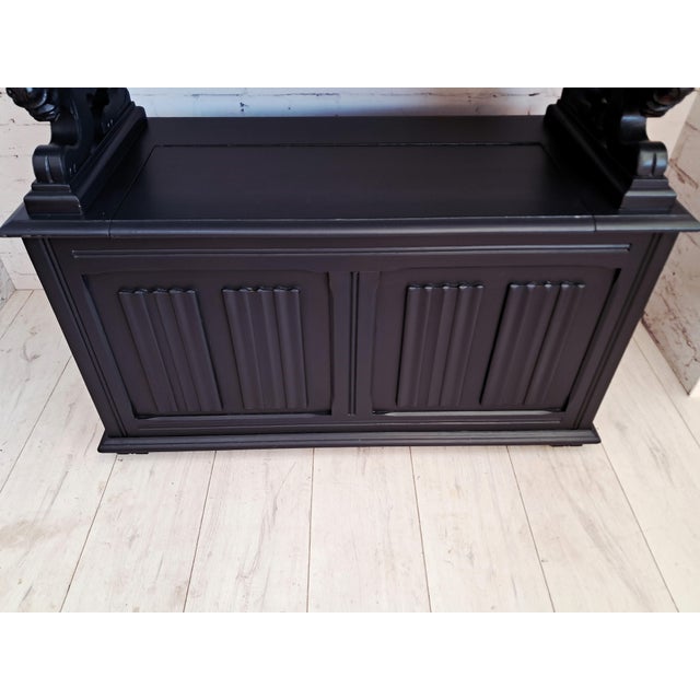 Monk's Hall Bench, 1930 For Sale - Image 15 of 18