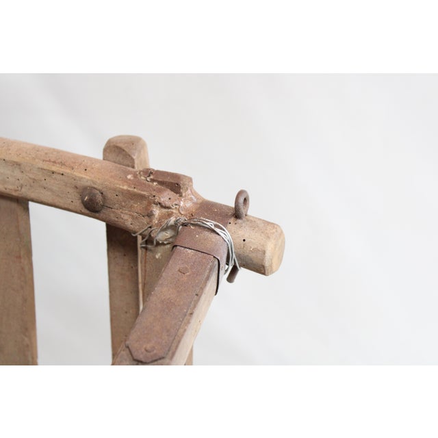 Farm Cart Vintage European Wagon 49 X 29 X 49 For Sale - Image 13 of 15