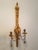 Italian Neoclassical Gold Gilt Wood Sconces With Tassels - a Pair For Sale In Miami - Image 6 of 13