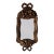 1980s Serge Roche Style Rococo Giltwood Wall Mirror For Sale