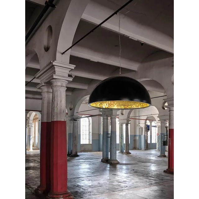 Galla Placidia light by Davide Medri Materials: fiberglass lamp, gold mirror mosaic interior (gold). Also available in...