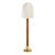 Wood Jonathan Adler Riviera Dome Floor Lamp For Sale - Image 7 of 7