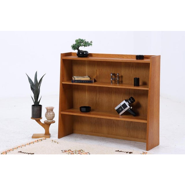 Vintage Bookcase in Oak, 1960s For Sale - Image 4 of 13