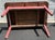 19th Century Primitive Red Painted Tavern Table With Drawer For Sale - Image 9 of 12