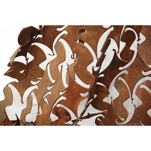 Abstract Sculpture Vintage Iron For Sale - Image 3 of 5