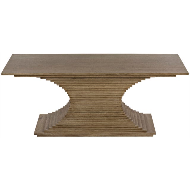 Contemporary NOIR Cambio Console, Bleached Walnut For Sale - Image 3 of 9