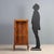 Small Liberty Walnut Display Cabinet For Sale - Image 3 of 11