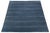 Textile Modern Savannah Hand-Knotted Indigo Blue Wool Area Rug – Coastal Luxury Accent For Sale - Image 7 of 8