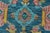 Blue Anatolia Rug 8′ X 10’1” Blue Wool Traditional Hand-Knotted Oriental Carpet For Sale - Image 8 of 12