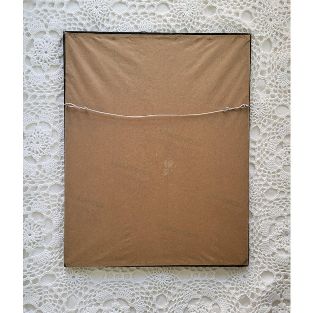 Late 19th Century Antique Framed 1880s Chromolithograph Cicadae, Lantern Fly Art Print by Selmer Hess For Sale - Image 5 of 6