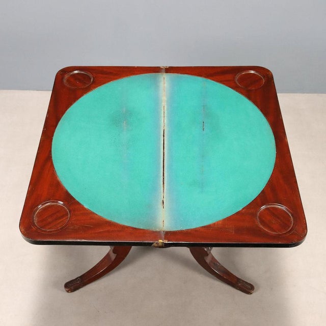 Mahogany Game Table, England, Mid-19th Century For Sale - Image 3 of 12