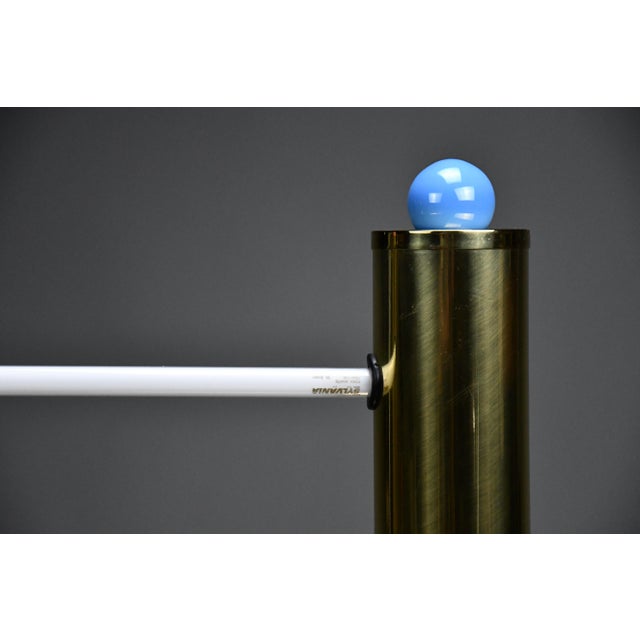 Blue Capodanno No.71 Table Lamp by Ettore Sottsass for Studio Alchimia, 1979 For Sale - Image 8 of 18
