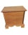 Kincaid Chippendale Oak Bedside Chest Nightstand For Sale In Washington DC - Image 6 of 9