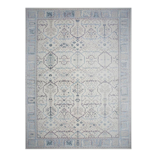 13x16 Turkish Oushak Area Rug - 111222 For Sale