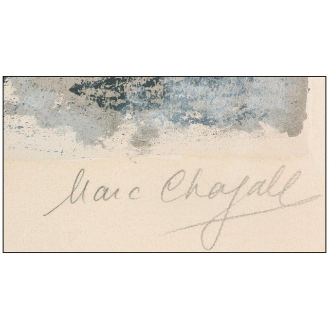 Marc Chagall 1960s Grey Village, Marc Chagall For Sale - Image 4 of 6