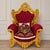Make a dramatic statement with this regal French Baroque-inspired armchair, designed with an imposing silhouette and...