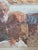 Ramon Kelley Original Oil Painting Portrait of a Mexican Priest in Church For Sale - Image 4 of 12