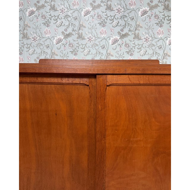 Large Parisian Wardrobe with Sliding Doors, 1940s For Sale - Image 11 of 16