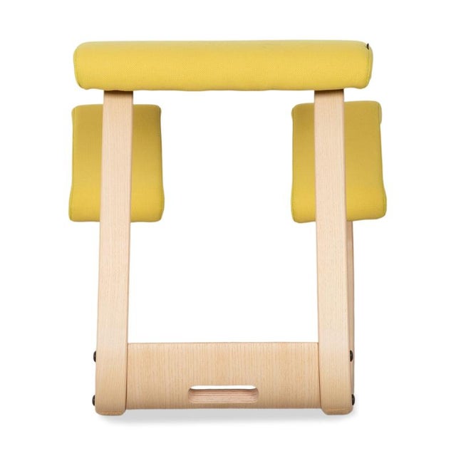 Variable Kneeling Chairs in Ash and Fabric by Peter Opsvik for Varier , Set of 2 For Sale - Image 17 of 18