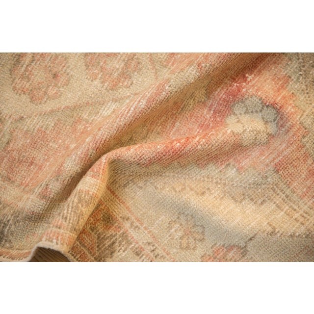 1960s Vintage Distressed Oushak Rug Runner - 2'8" x 6'5" For Sale - Image 5 of 10