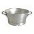 1950s Professional French Hammered Aluminum Colander For Sale